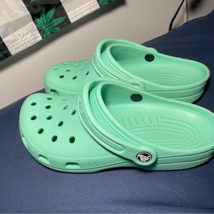 Jade Stone colored Crocs